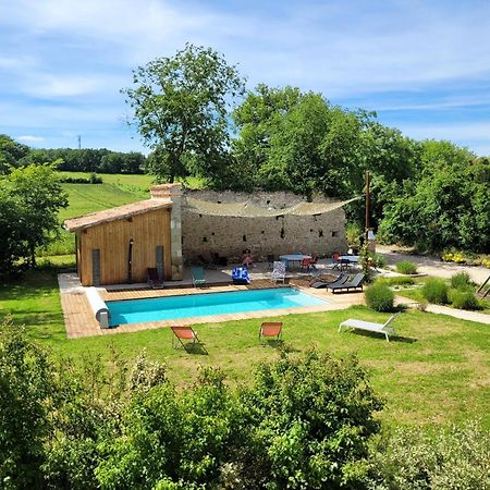 Gîte campagne famille 15 pers Piscine chauffée Jeux enfants Pétanque Saint-Sauvy Exterior foto
